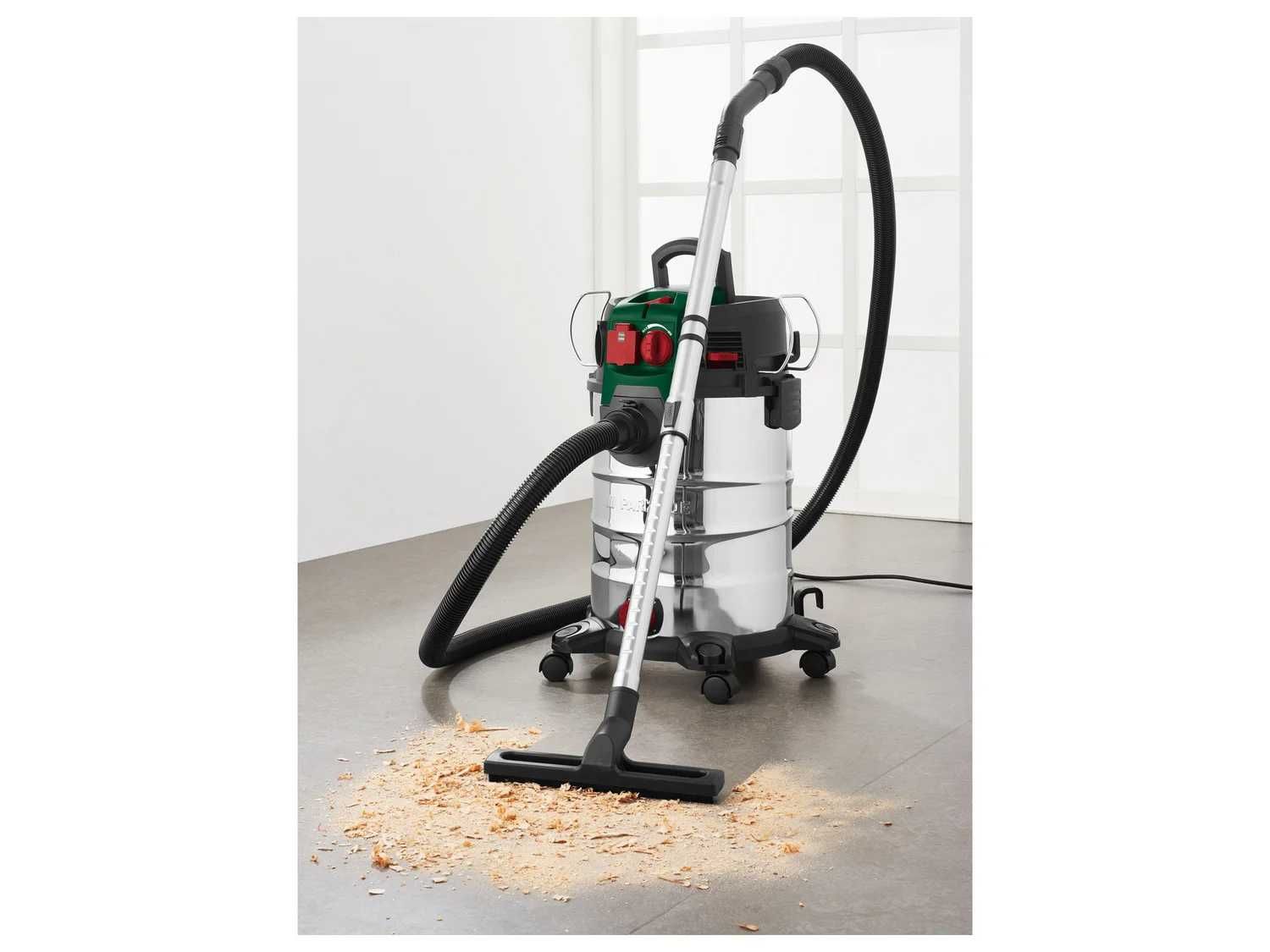 NOWy Odkurzacz do pracy na mokro lub sucho Parkside PWD 30 C1 1500W