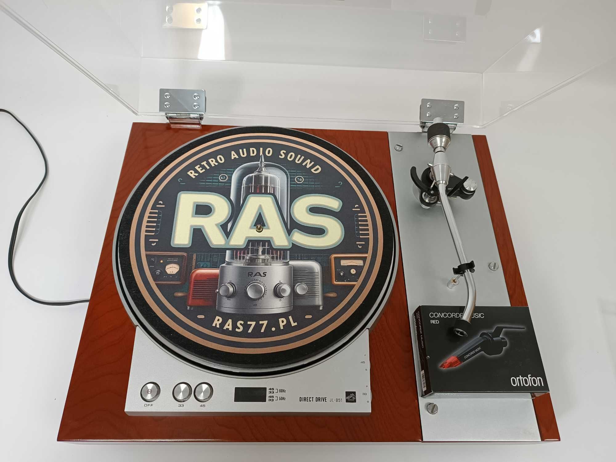 Gramofon Victor JL-B51 + nowa wkładka Ortofon Music RED ras77.pl