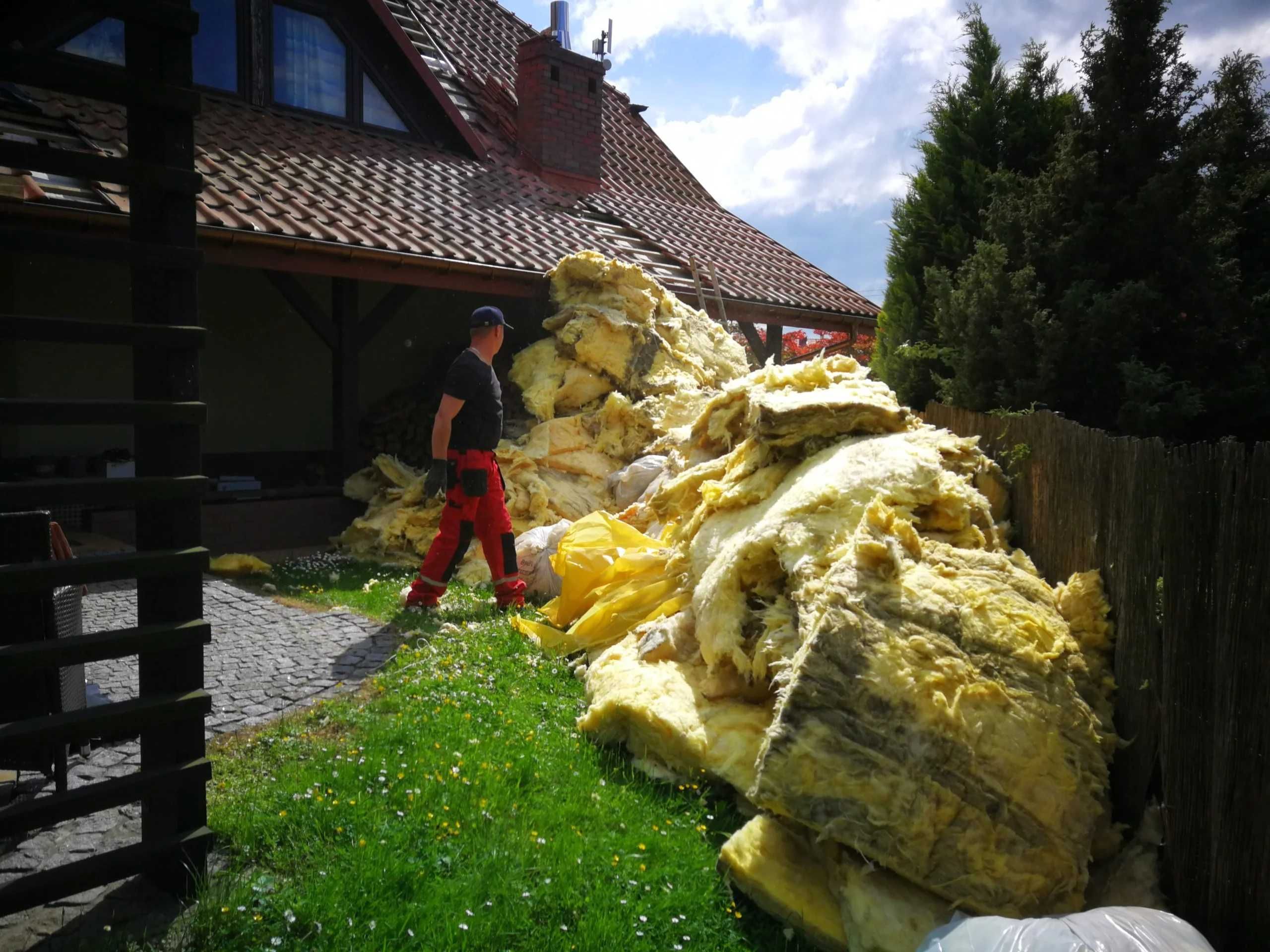 Ocieplenie Celulozą, Naprawa Dachu po Kunie, Darmowa Wycena, Piana pur