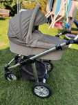 Wózek dziecięcy 3 w 1 (gondola i spacerówka) BabyDesign fotelik