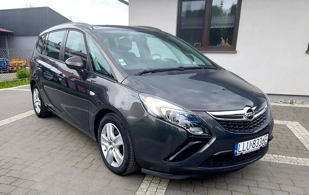 Opel Zafira 1.4 Turbo 7 osobowy, mały przebieg, bezwypadkowy