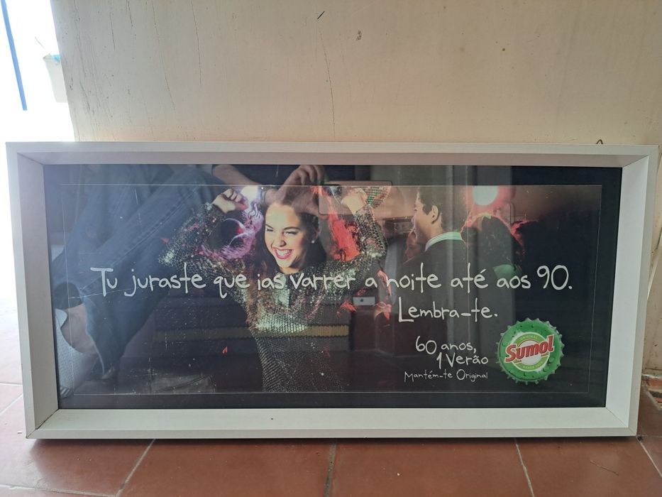 Quadro dos 60 anos da Sumol