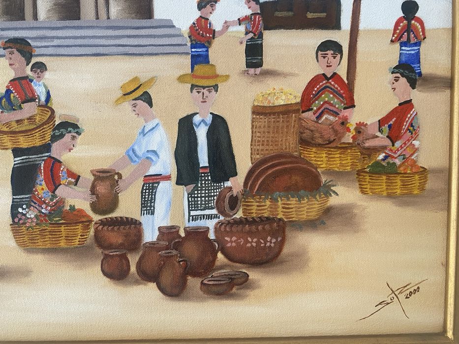 Quadro ‘Mercado Guatemala’