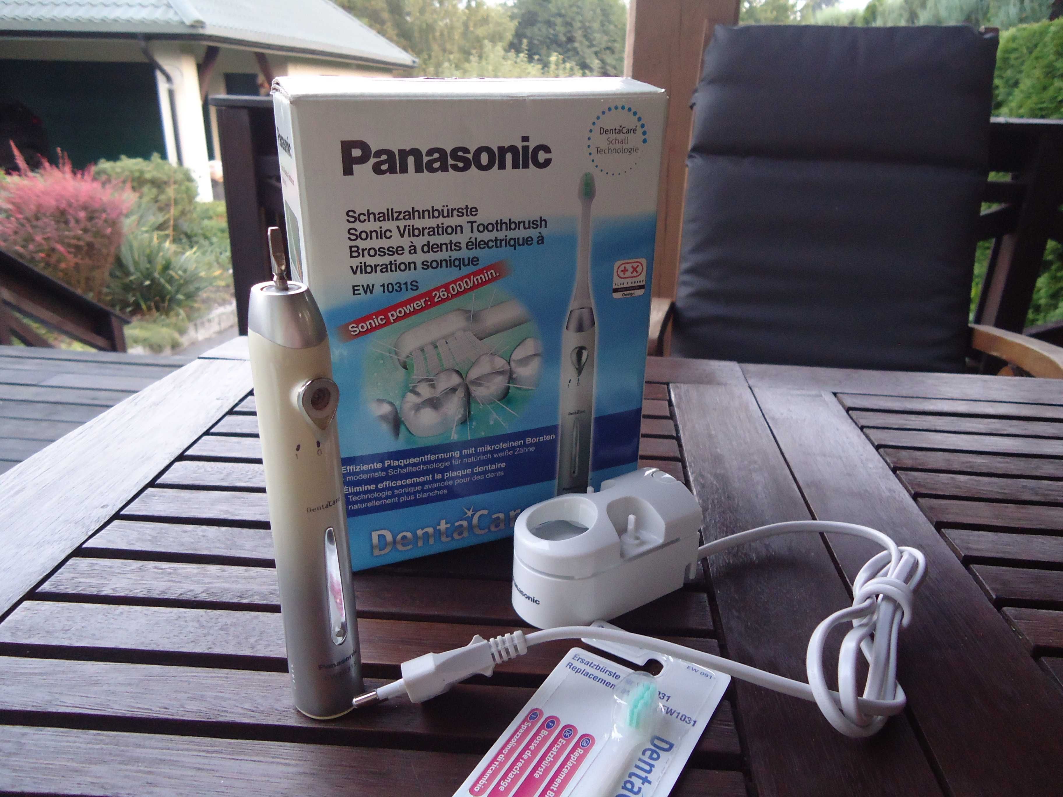 Szczoteczka soniczna elektryczna do zębów Panasonic zestaw z ładowarką