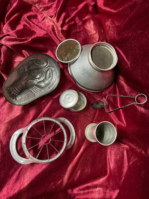 Utensílios de cozinha antigos vintage 2