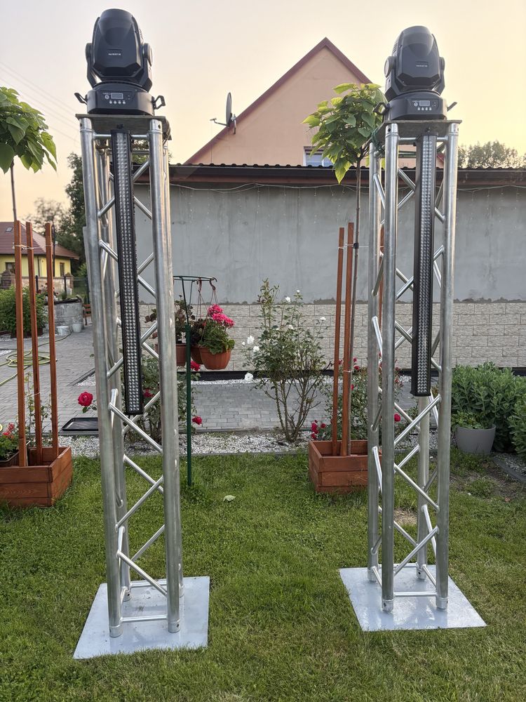 Sprzedam dwa towery quadro  2m plus pokrowce