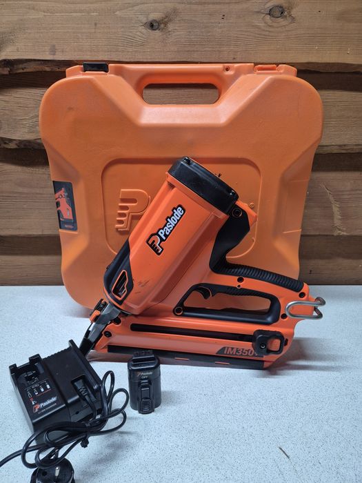 Paslode Gwoździarka +Aku+Ładowarka+Walizka Zestaw.F38