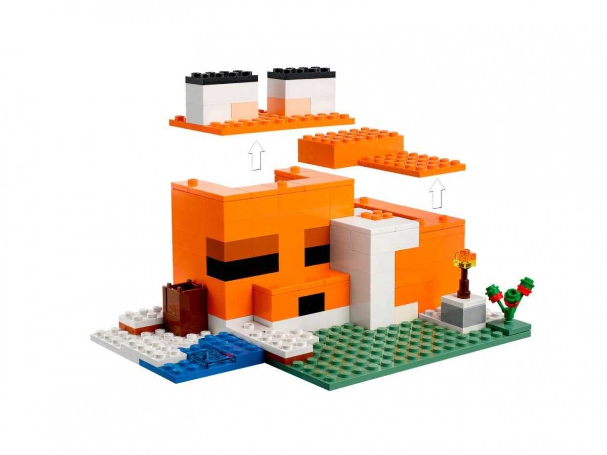 LEGO 21178 MINECRAFT Siedlisko lisów