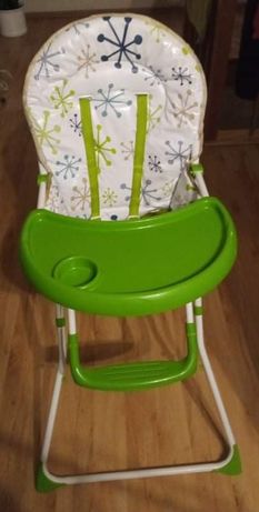 Krzesełko do karmienia Fun Baby Basic zielone .