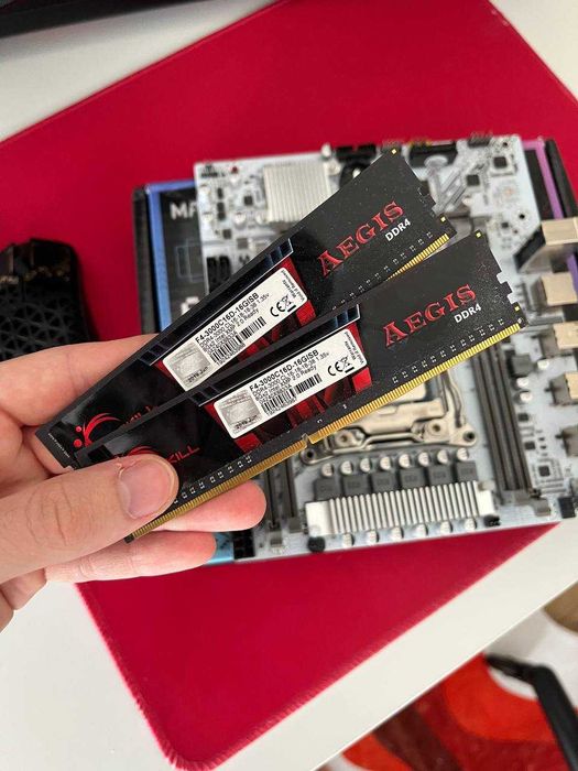 Pamięć RAM G.SKILL Aegis DDR4 16 GB (2×8 GB) 3000 MHz – sprawna
