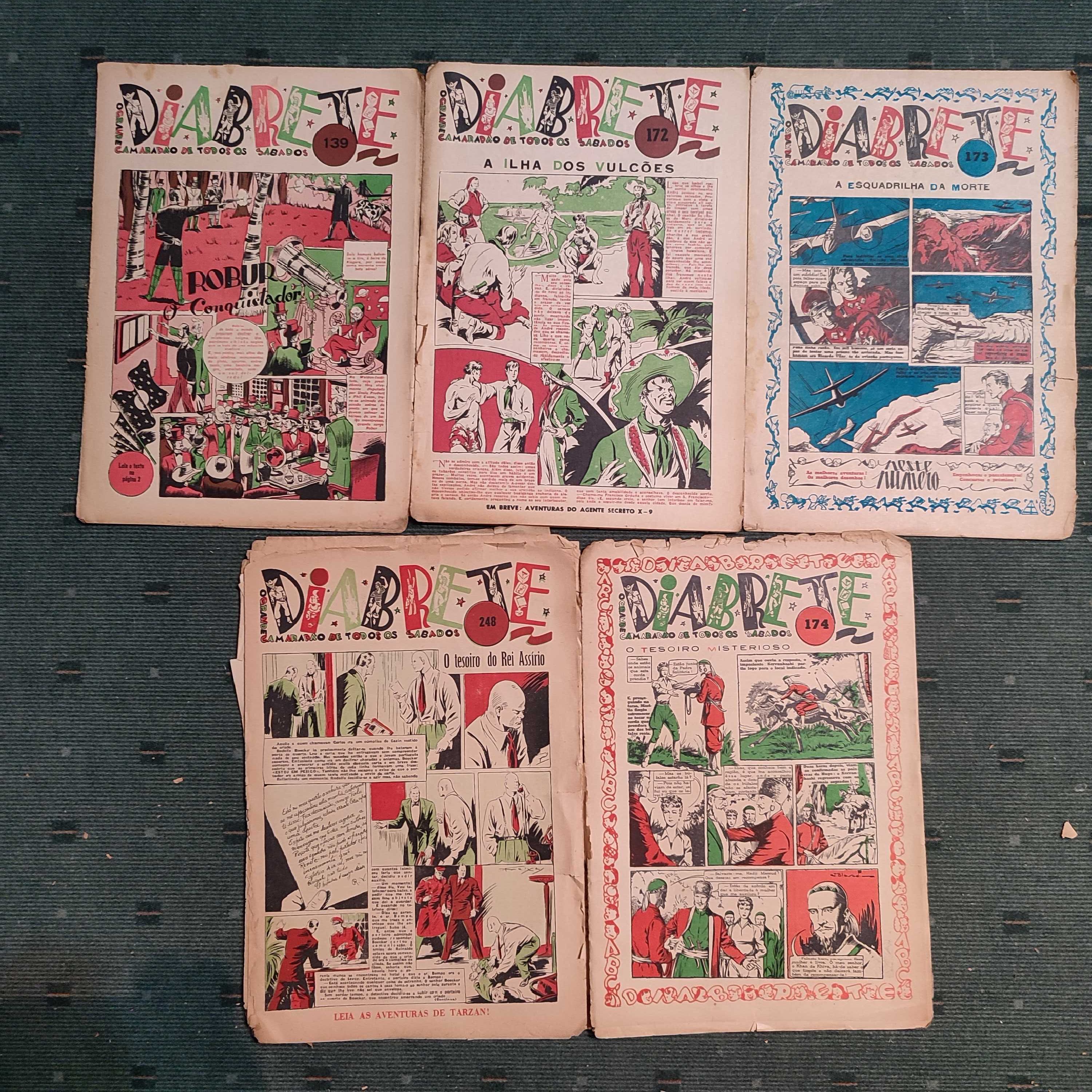 Lote 77 Revistas BD Diabrete
