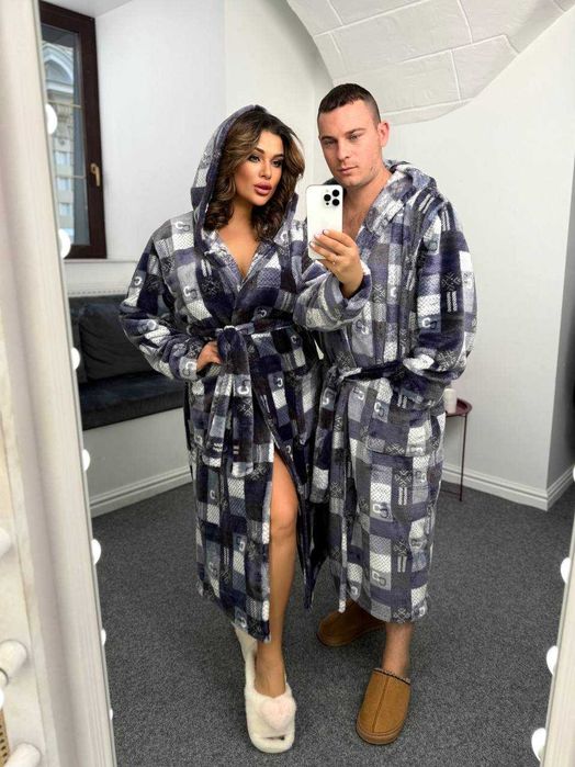 Халат махровий чоловічий /жіночий