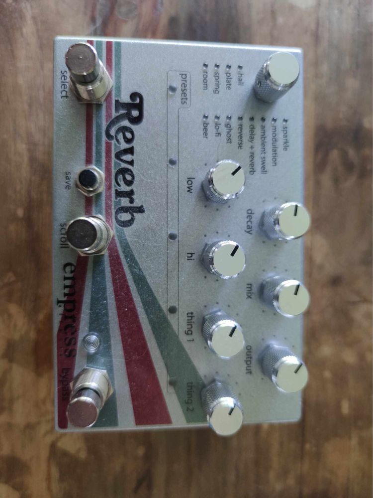 Empress reverb efekt pogłosu