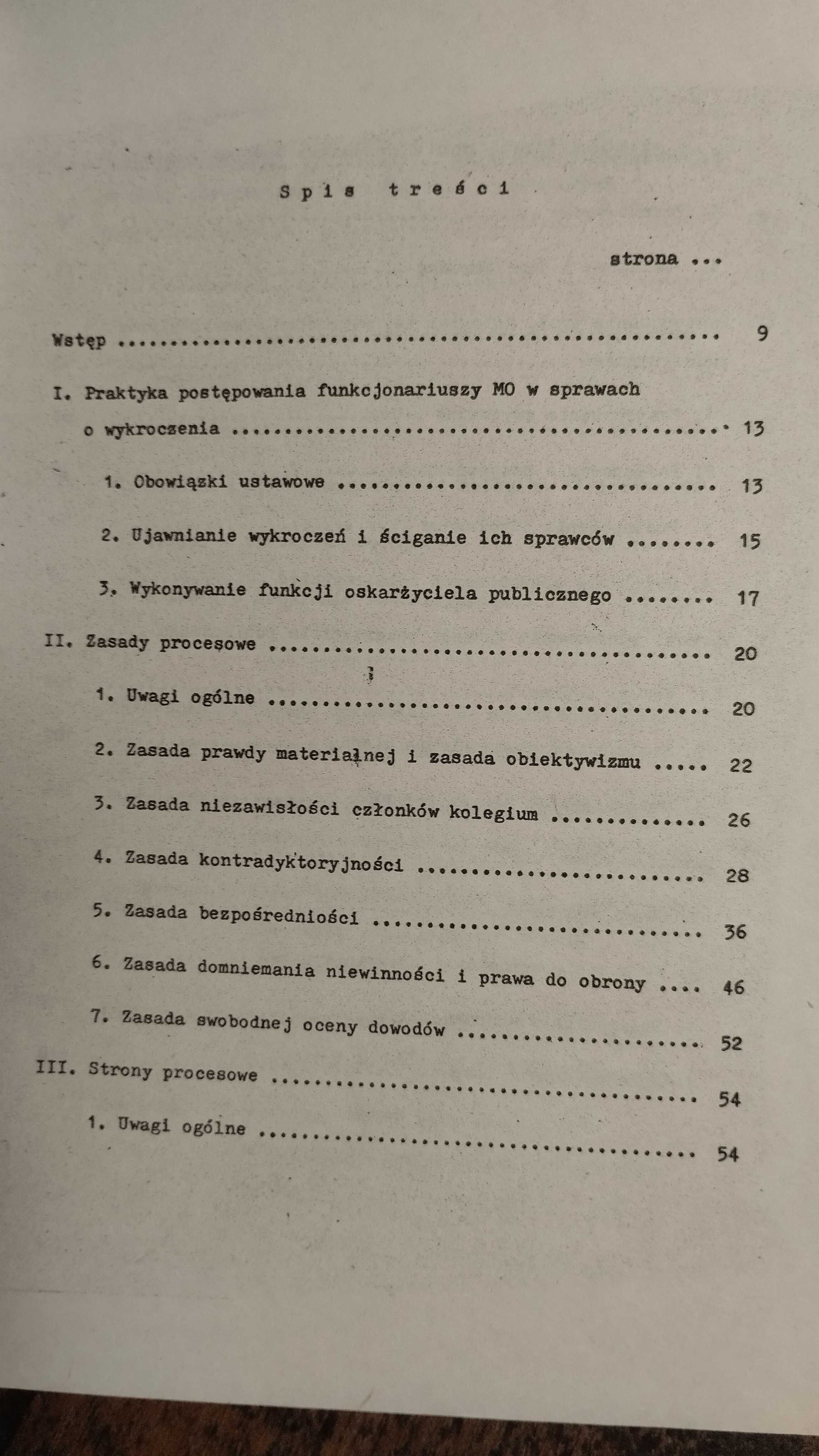 Skrypt MO. Milicja obywatelska. Oskarżyciel publiczny przed kolegium