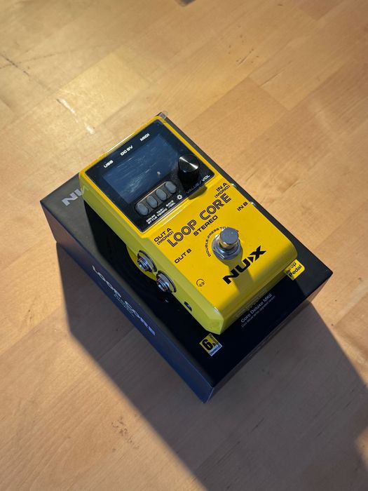 Pedal de Loop - Nux Loop Core Stereo - NOVO