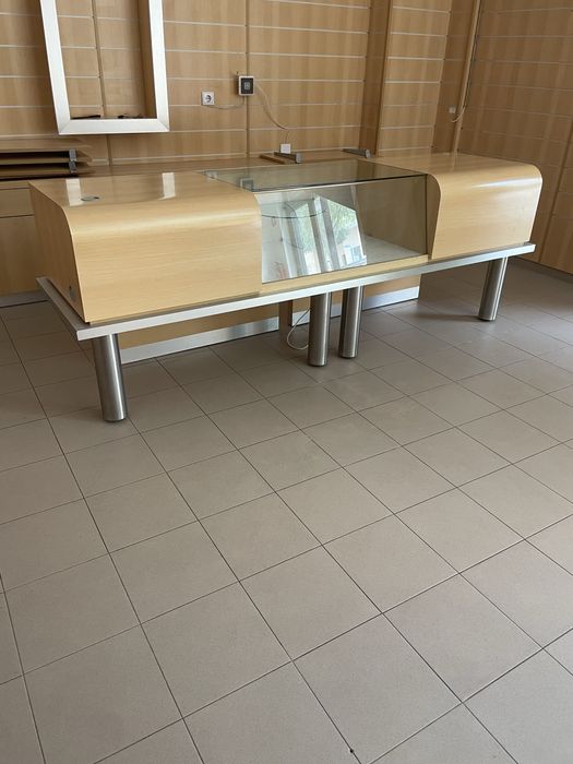 Balcao de loja boa madeira