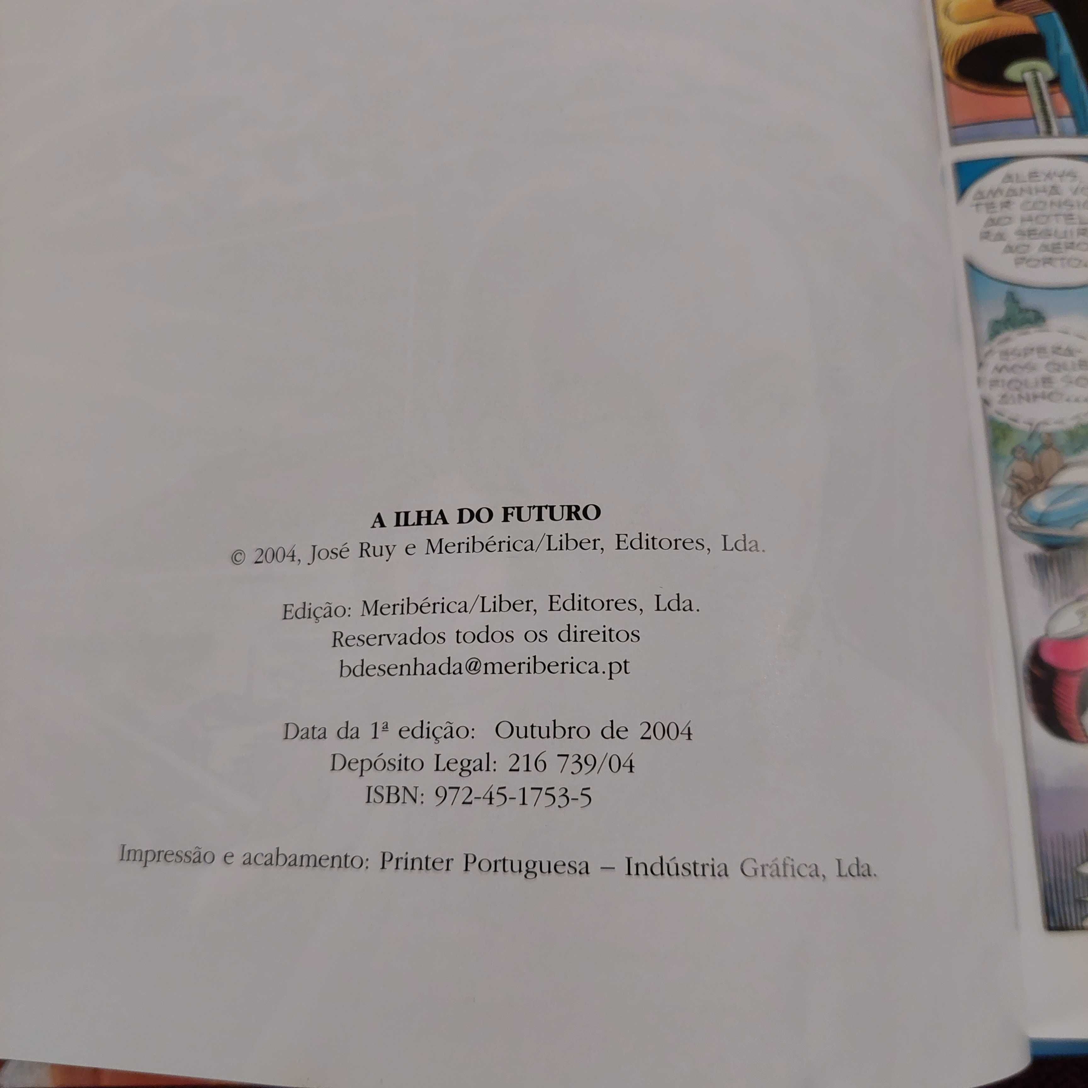 Bd A ilha do futuro, de José Ruy