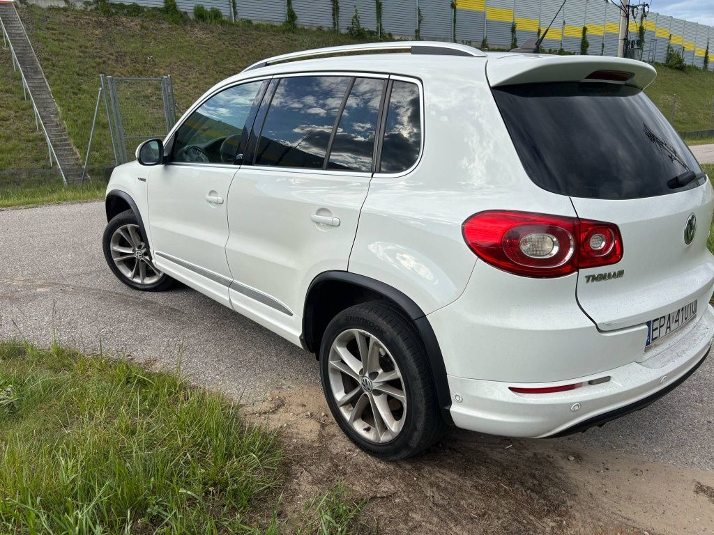 Tiguan 2.0 tdi  cr r line 4x4  zamienie