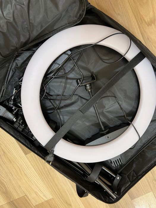 Кільцева лампа lumerty 45см 75 вт