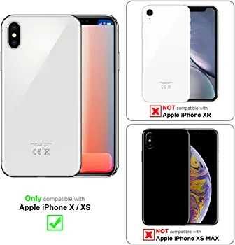 Etui Cadorabo futerał Case Apple iPhone X/XS Plecki