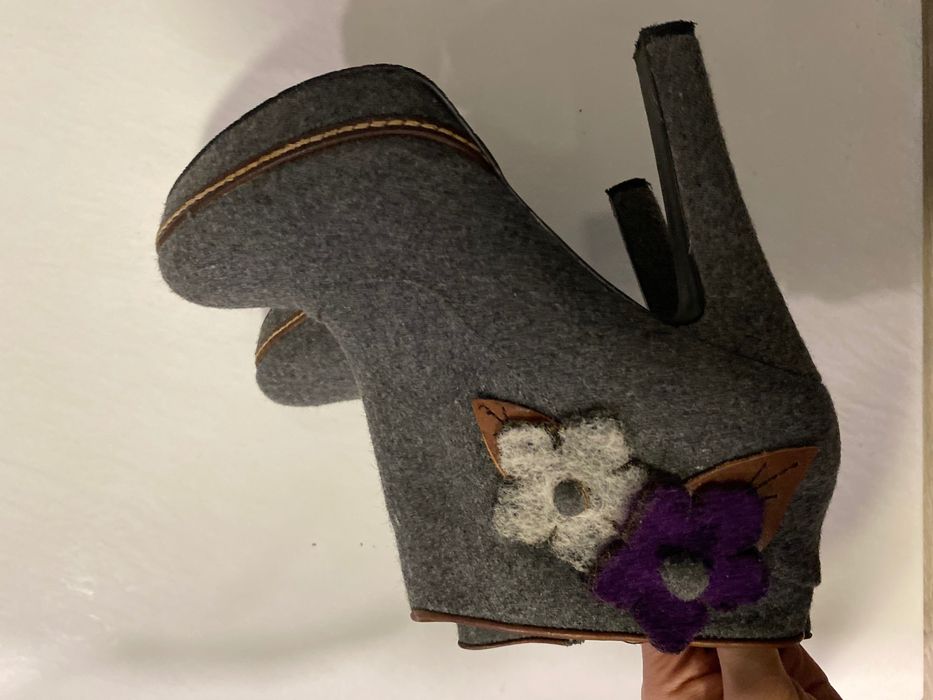 Botins café noir_38,5/39 ORIGINAL