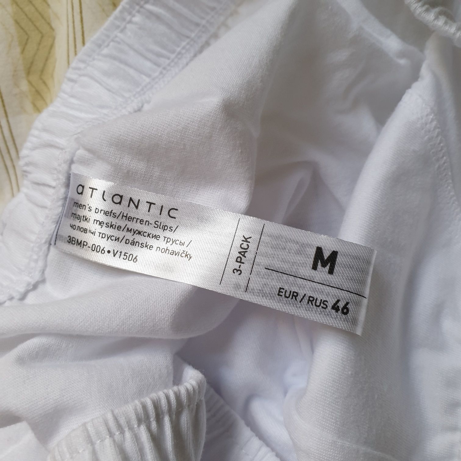 Atlantic Figi slipy majtki białe NOWE