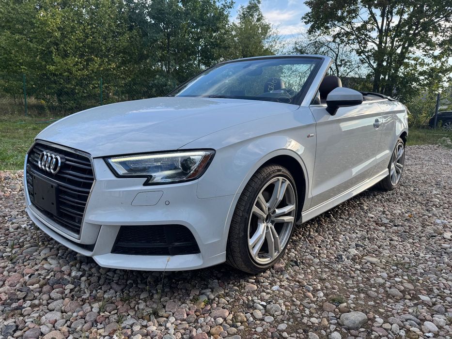 Audi A3 Audi a3 cabrio 71tys km, Bang Olufsen, aktywny tempomat