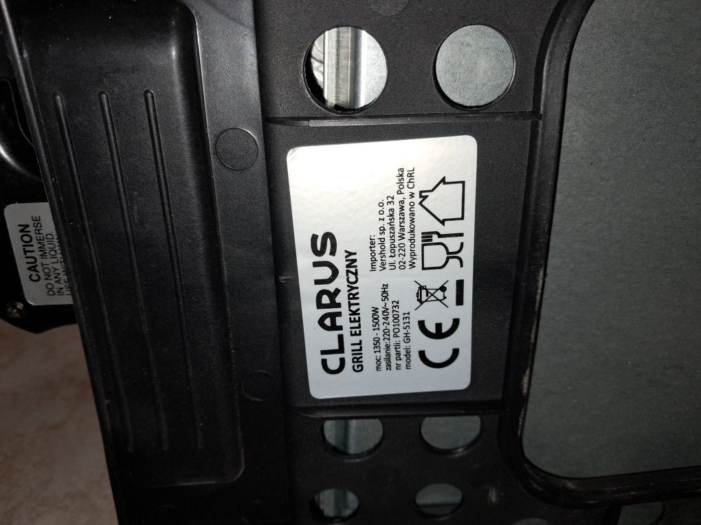 Grill elektryczny clarus