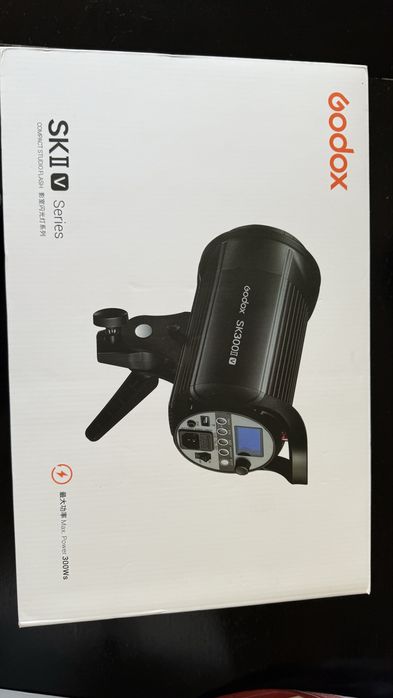 Flash de Estúdio Godox SK400II V – Potente e Versátil