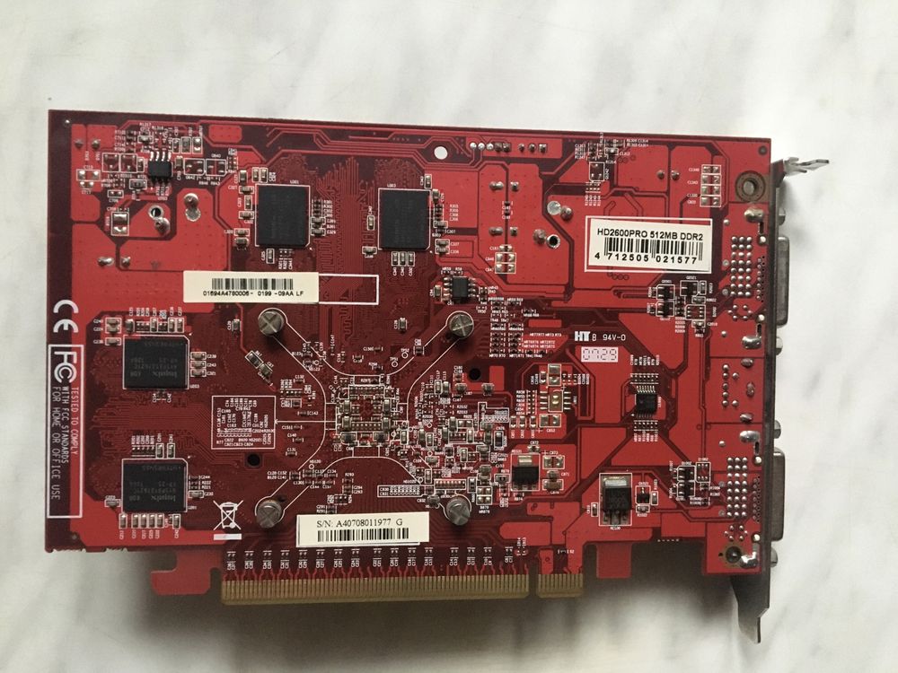 Amd Radeon HD2600PRO 512mb 128bit DDR2