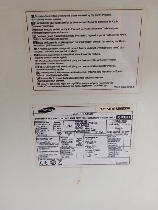 Frigorífico Samsung 2 portas