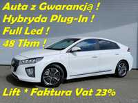 Hyundai IONIQ Plug-In-Hybrid 1.6Gdi 141Km*48Tkm*Lift*Full Led*Navi*FVat23%*Gwarancja