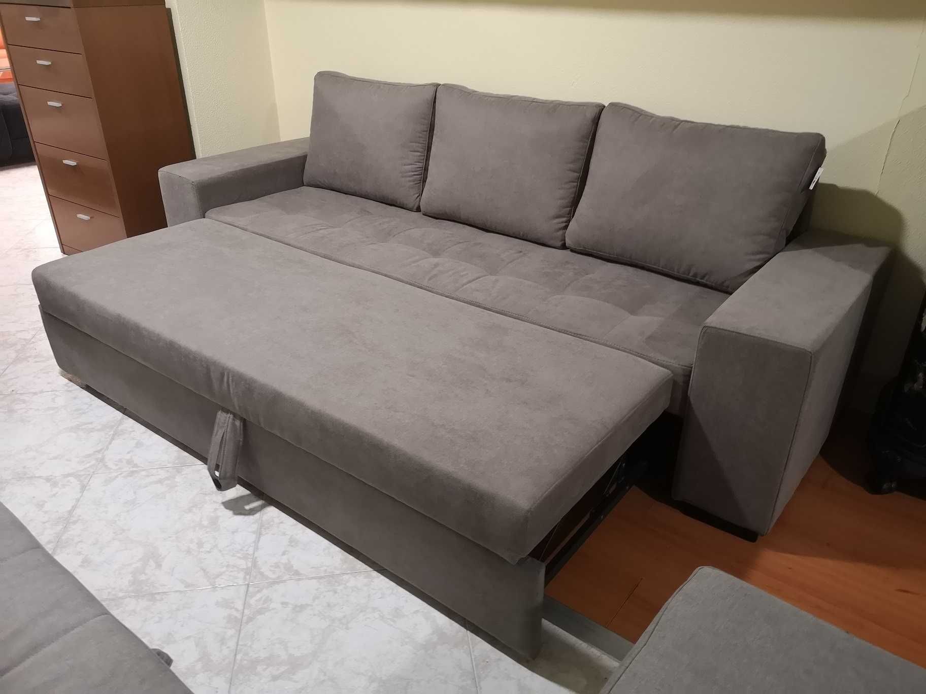 SOFA CAMA - NOVO - FABRICA - Varias cores - sofá