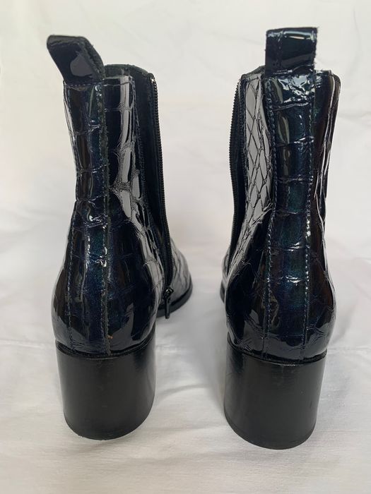 Шкіряні жіночі ботильйони бренду Post xchange.Розмір 38