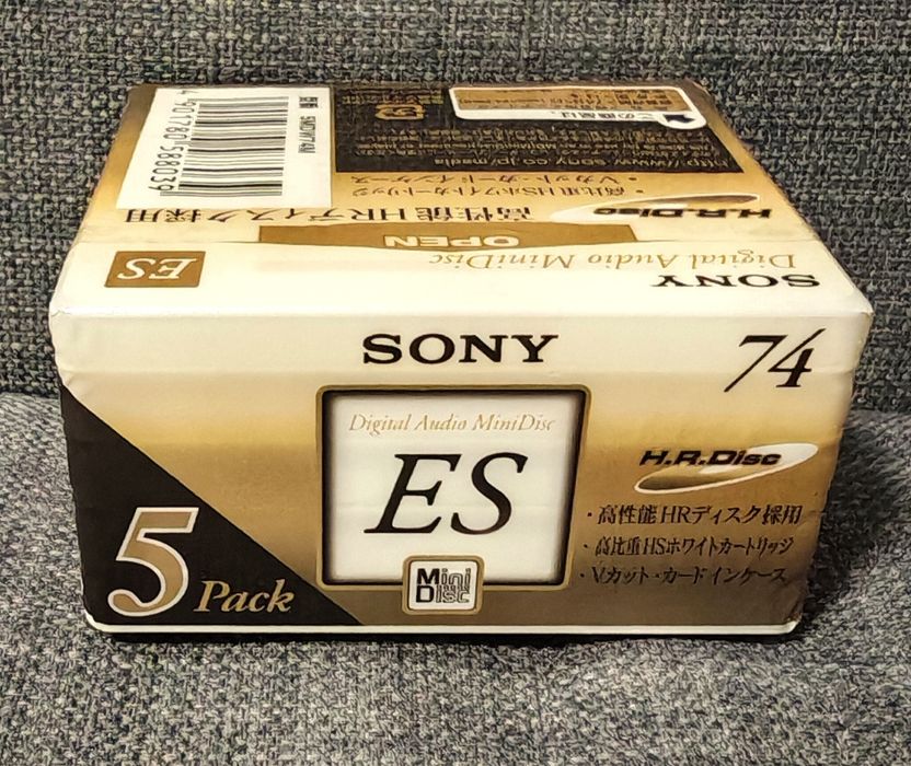 Minidisc минидиски Sony ES 74 min 5 шт