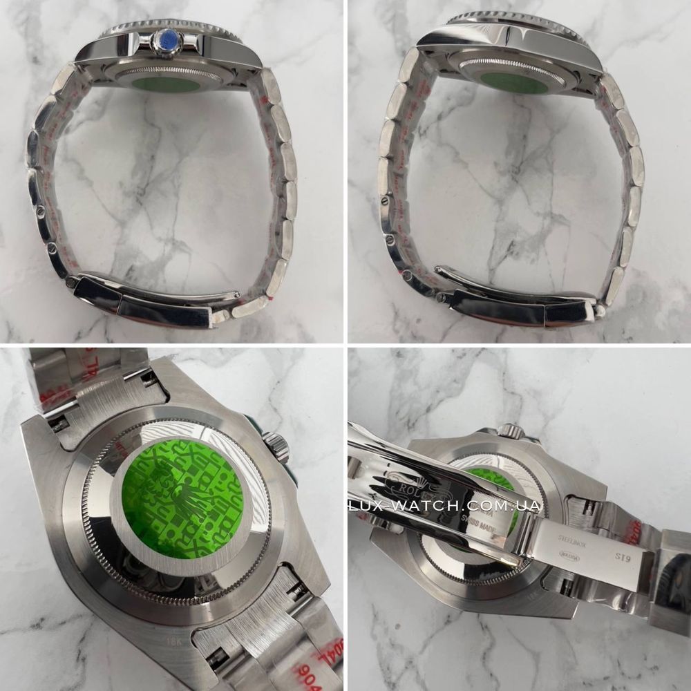 Часы Rolex GMT-Master II Silver-Black годинник