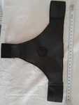 Cinto de couro preto