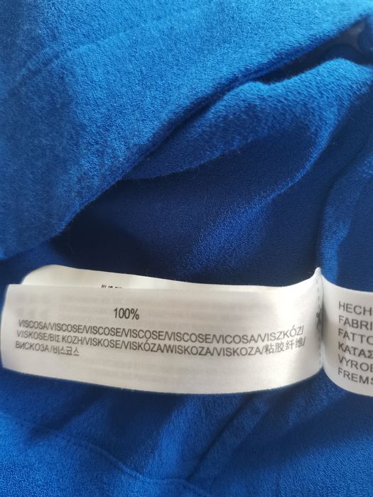 Bluzka damska z wiskozy Massimo Dutti