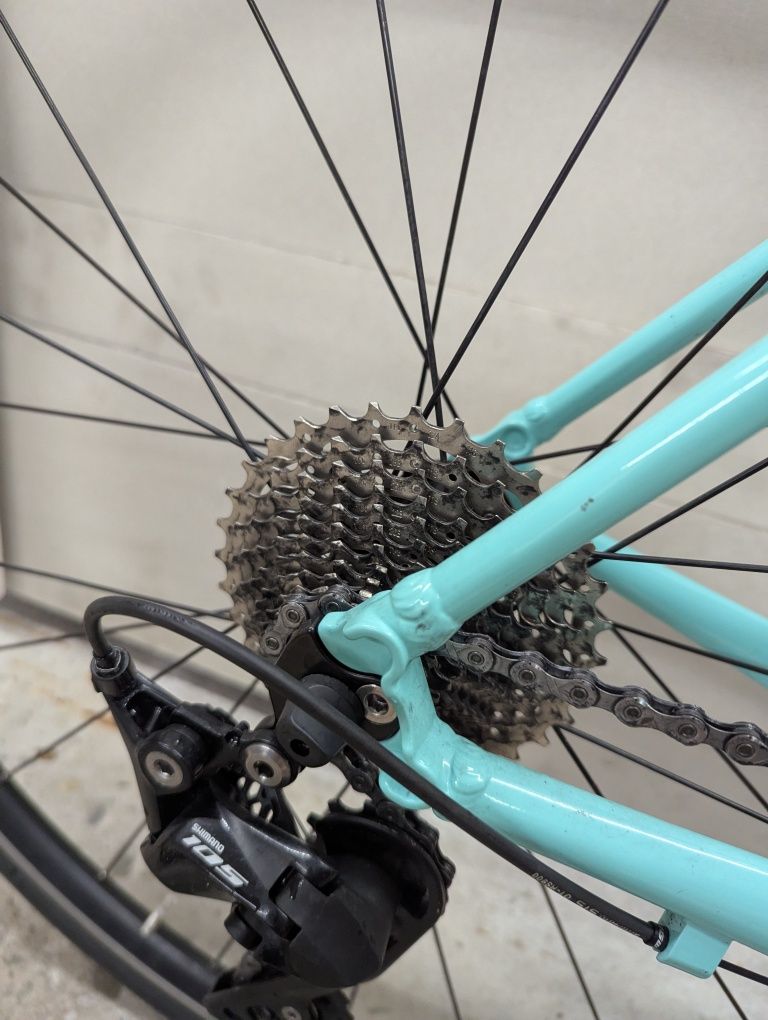 Rower Bianchi Via Nirone 7 105 roz. 55 celeste