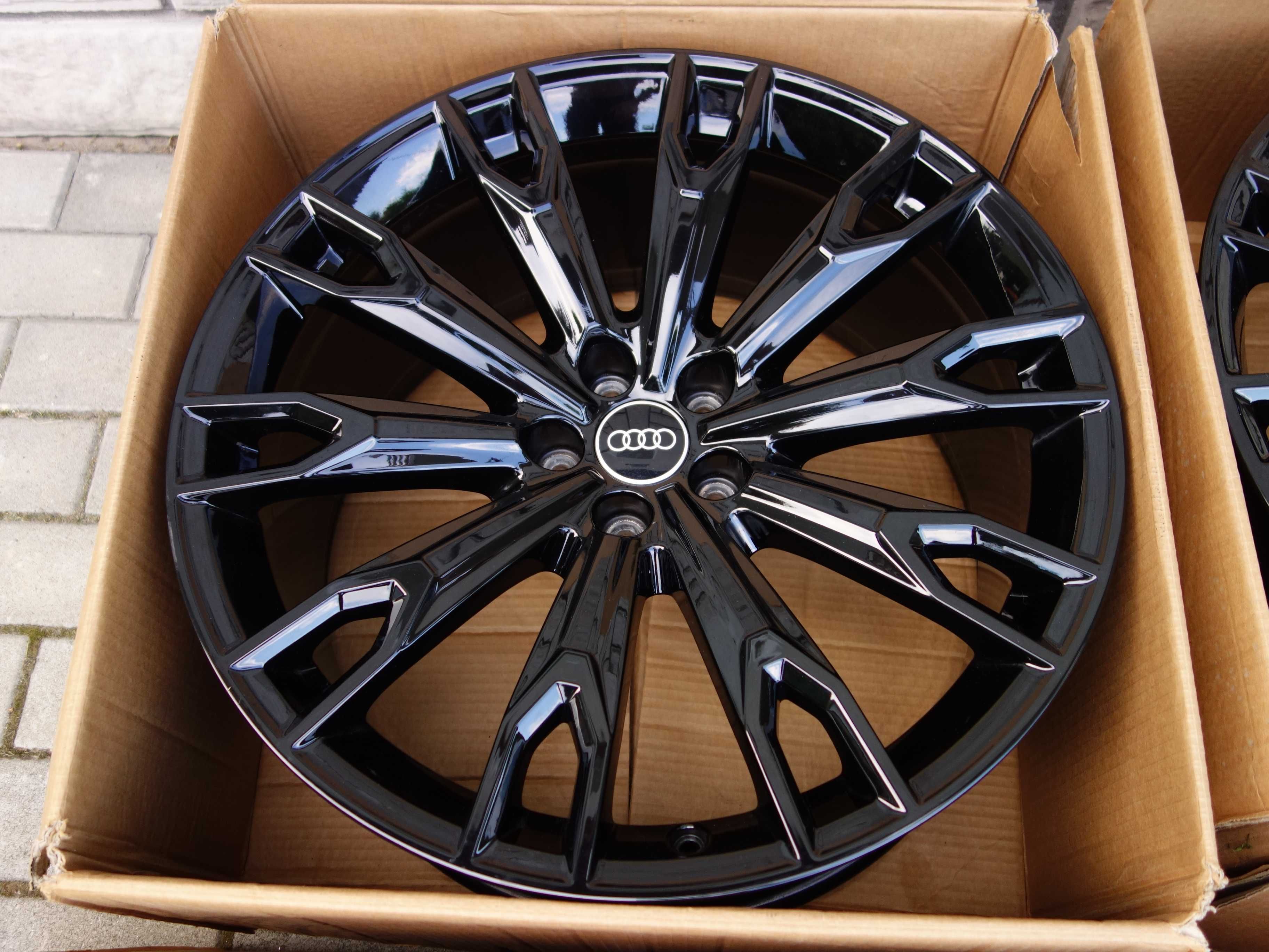 Felgi AUDI SQ7 SQ8 Q7 Q8 4M 21''  CZARNY POŁYSK OEM Audi