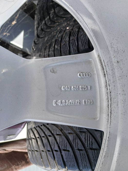 Koła AluFelgi 19 cali AUDI Q7 od 2016r 4MO + zimówki Pirelli