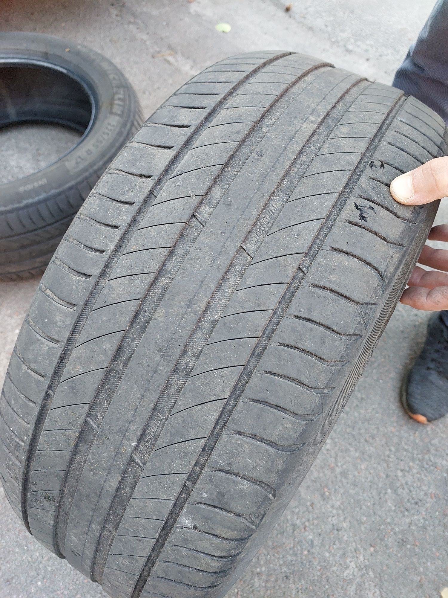 Літня гума 225/55 r 17 michelin (мішелін) 2 шт.