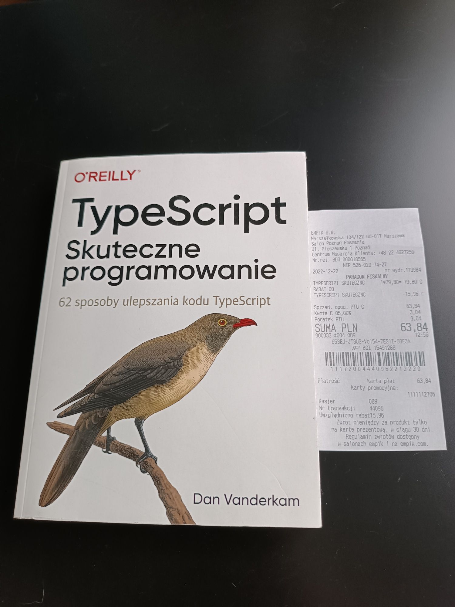Książka poradnik TypeScript Skuteczne Programowanie