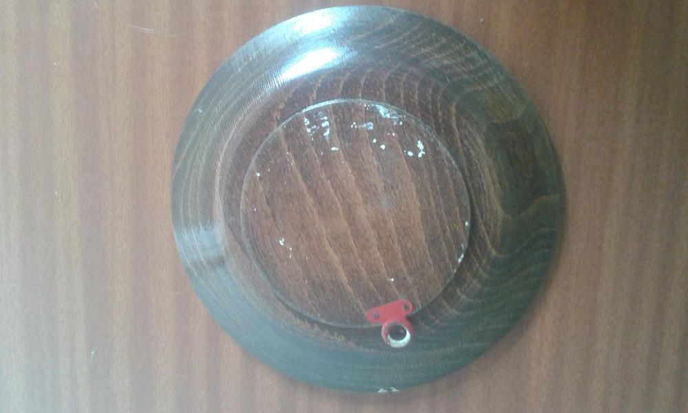 Prato dec. em Madeira fabrico Alemão