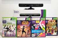 Gry Kinect XBOX 360: Adventures, STAR WARS, Just Dance 3, Sports
