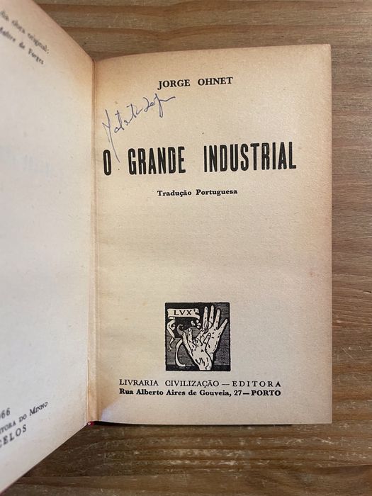 O Grande Industrial - Jorge Ohnet (portes grátis)