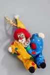 pajacyk klaun clown zabawka pajac kolorowy