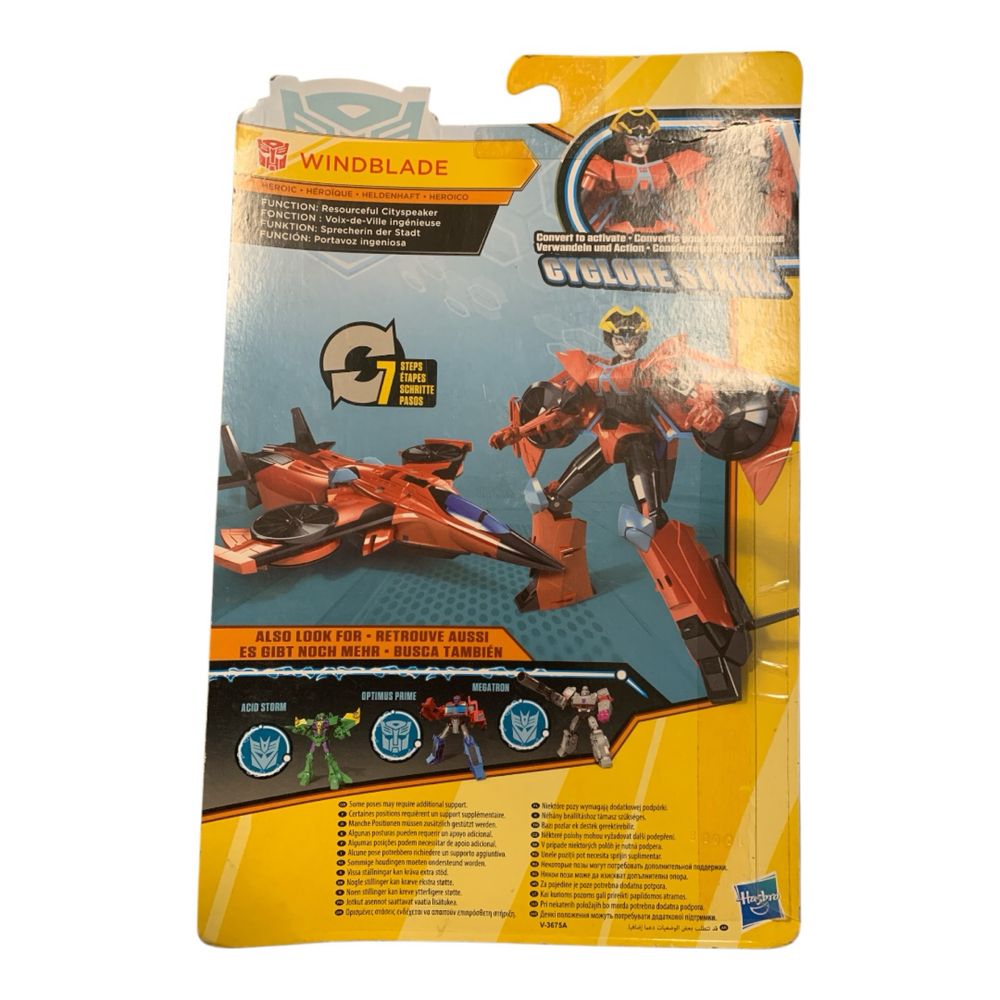 Zabawka Transformers Cyberverse Cyclone Strike Windblade Hasbro
