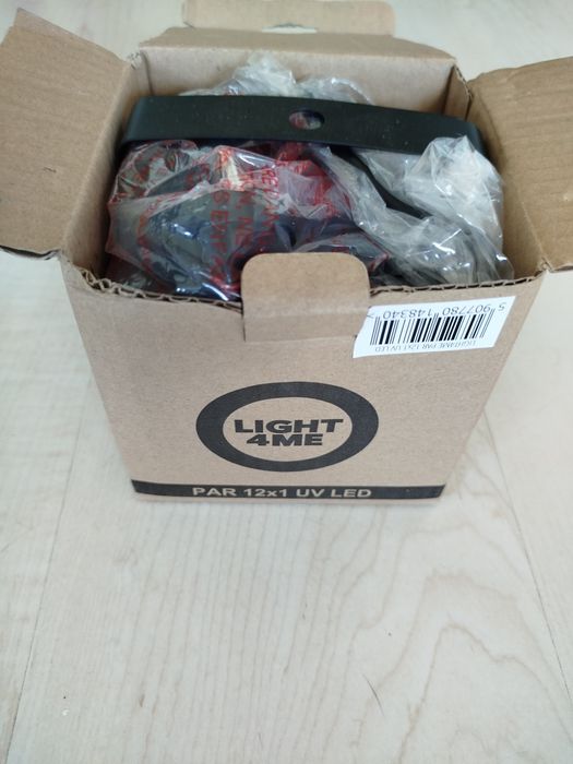 LED Par, światło UV ultrafioletowe Nowy