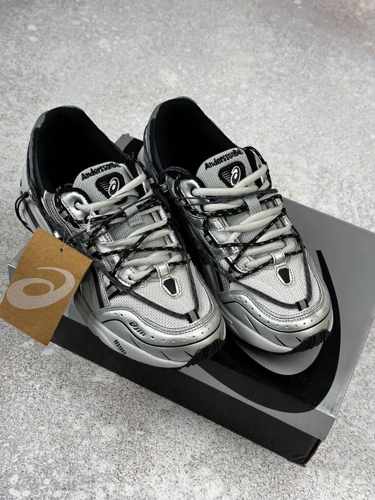 Asics Andersson Bell GT-1090 41,5 silver сірі кросівки чоловічі